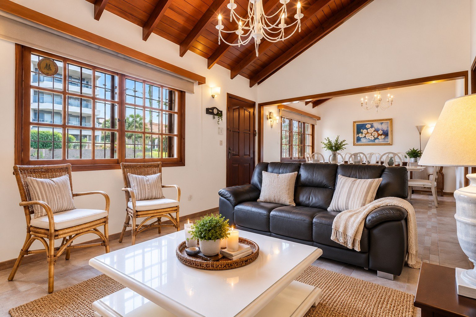 Living comedor de Casa Playa Mansa P10